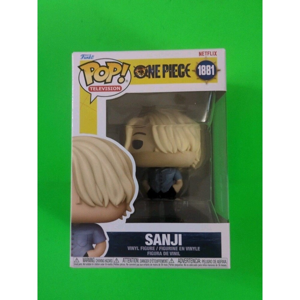 Funko Pop! Television Netflix One Piece Sanji #1881 With Pop Protector